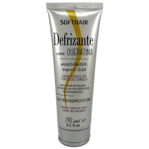 Defrizante Soft Hair Queratina 240Ml