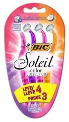 Aparelho Depilatorio Descartavel Bic Soleil Leve 4 Pague 3