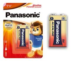 Bateria Alcalina 9V Panasonic