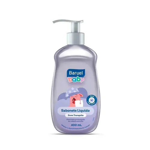 Sabonete Líquido Baruel Baby Sono Tranquilo 400ml
