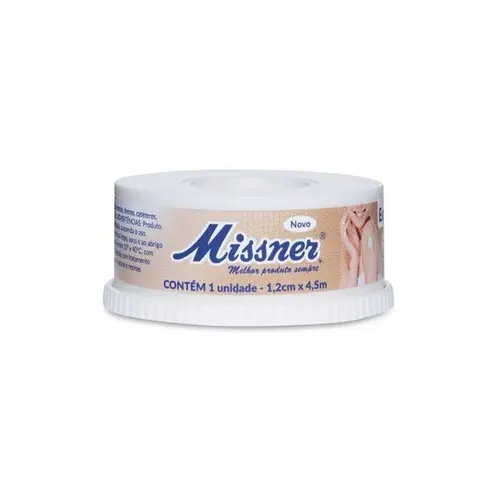 Esparadrapo Missner Bege 1.2Cm X 4.5Mts
