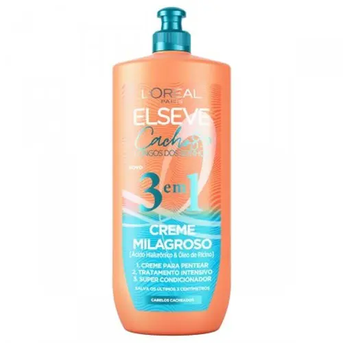 Creme Elseve Cachos Longos Dos Sonhos 3 Em 1 - 500Ml