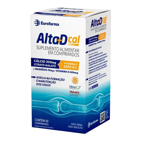 Alta D Cal 1.000Ui 30 Cápsulas