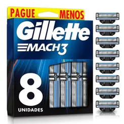 Carga Mach 3 Com 8 Unidades Pague Menos