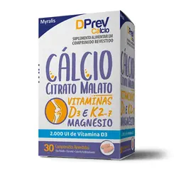 Dprev Cálcio MDK 2.000UI 30 Comprimidos