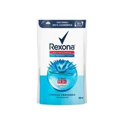 Sabonete Líquido Rexona Antibacterial Limpeza Profunda Refil 200ml