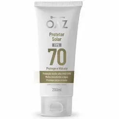 Protetor Solar Oaz Fps 70 200Ml