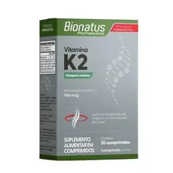 Vitamina K2 149Mcg 30 Cápsulas Bionatus