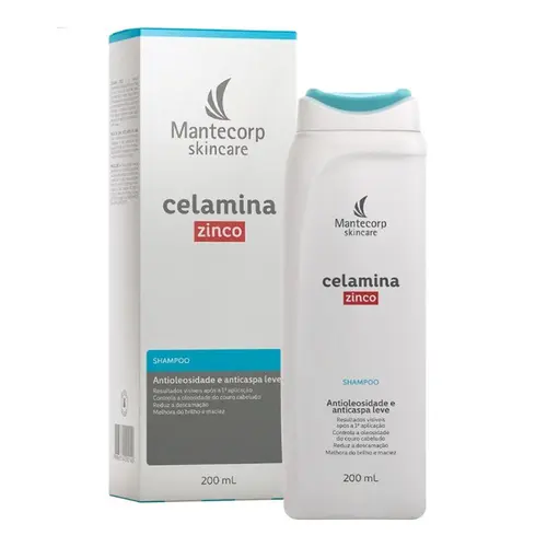 Celamina Zinco Shampoo Anticaspa 200Ml