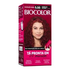 Tintura Biocolor Mini 6.66 Vermelho Intense