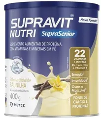 Supravit Nutri Diabetics Baunilha 400 Gramas