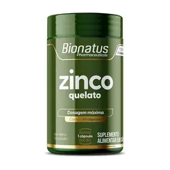 Zinco Quelato 60 Cápsulas Bionatus