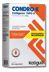 Condro-K Colageno Tipo II- 90 Cápsulas Katigua