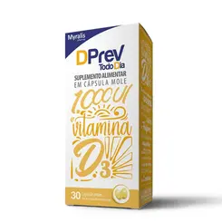 Dprev 10.000Ui - 8 Cápsulas Moles