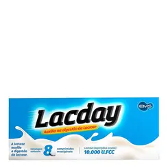 Lacday 10.000 Fcc 8 Comprimidos Mastigáveis