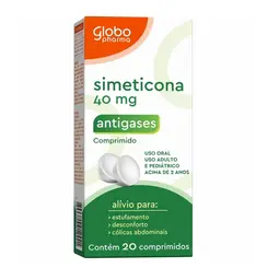 Simeticona 40Mg 20 Comprimidos Globo Genérico