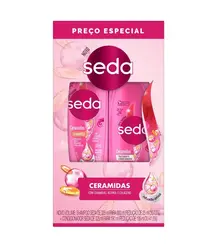 Shampoo + Condicionador Seda Ceramidas 300Ml + 125Ml