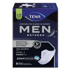 Absorvente Tena Men Noturno 8 Unidades