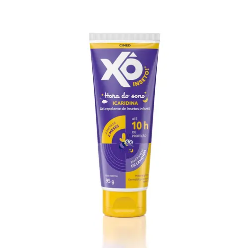 Repelente Xo Inseto Baby Icaridina Gel Sono 95 Gramas