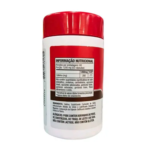 Caffeine Sports Katiguá 100mg 120 Cápsulas