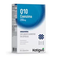 Coenzima Q10 30 Cápsulas 200Mg Katiguá