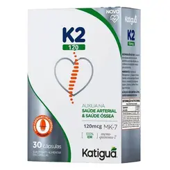 Vitamina K2 120Mcg Katiguá 30 Cápsulas