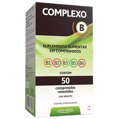 COMPLEXO B 50 COMPRIMIDOS - ARTE NATIVA