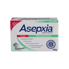 Sabonete em Barra Asepxia Forte Adstringente Pele Oleosa com 80g
