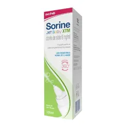 Sorine Jet Baby Xtm 9mg/Ml Solução Nasal 100ml