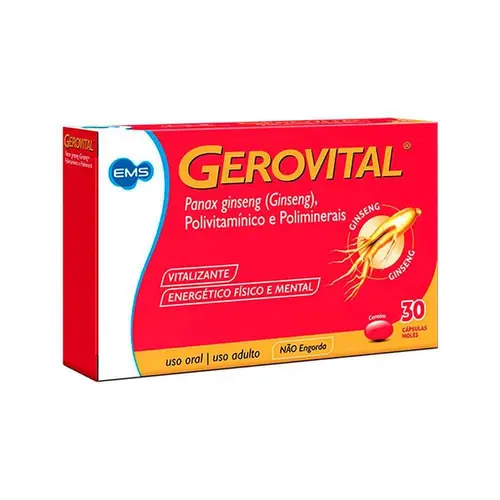 Gerovital 30 Cápsulas