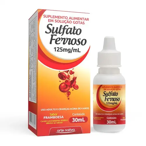 Sulfato Ferroso Gotas 30Ml Arte Nativa
