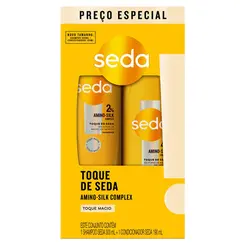 Shampoo 300Ml + Condicionador 190ml Toque Seda