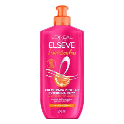 Creme De Pentear Elseve Liso Sonhos 250Ml