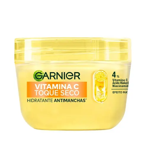 Hidratante Facial Antimanchas Garnier Vitamina C Toque Seco 85g