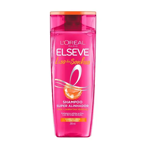 Shampoo Elseve Liso Dos Sonhos 200ml