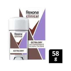 Desodorante Rexona Clinical Stick Feminino Extra Dry 58Gr