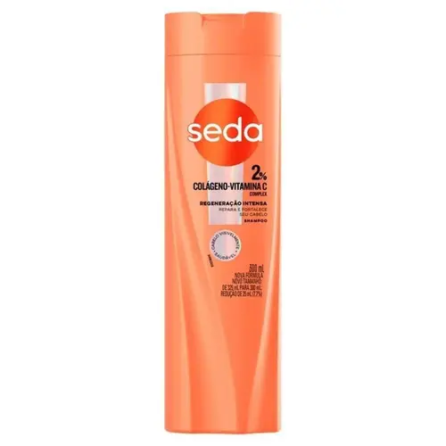 Shampoo Seda Colágeno e Vitamina C Regeneração Intensa 300ml