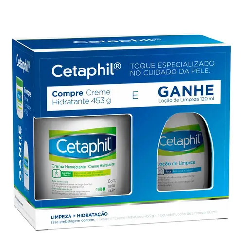 Cetaphil Creme Hidratante 453Gr Kit 2 Unidades