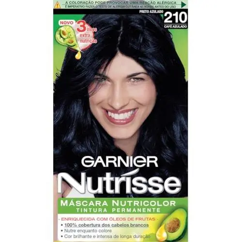 Tintura Nutrisse Cor Intensa 2.8 Preto Azul