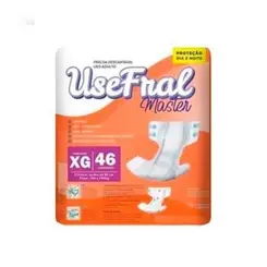 Fralda Geriatrica Usefral Mega Grande 30 Unidades