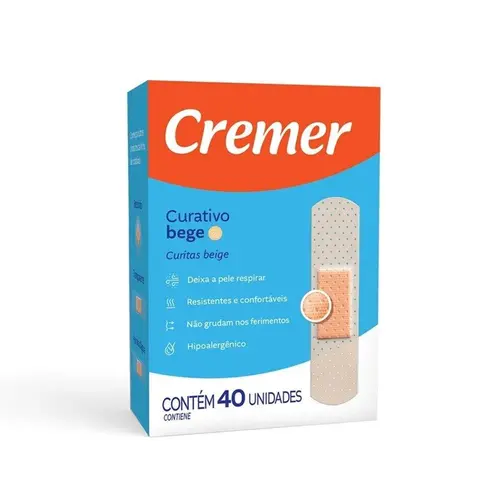 Curativo Cremer Bege 40 Unidades