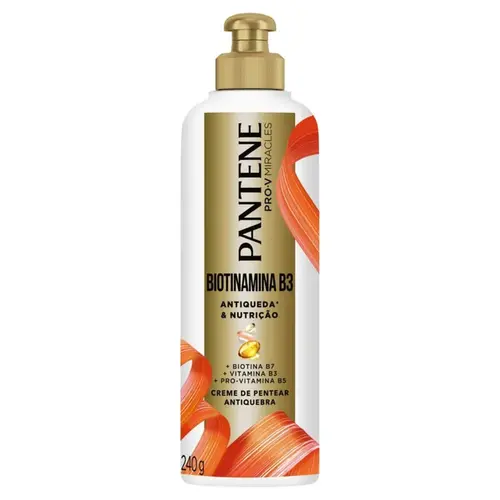 Creme Pentear Biotinamina B3 Pantene 240g