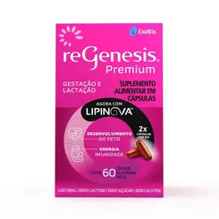 Polivitamínico ReGenesis Premium com Lipinova para Gestantes 60 cápsulas
