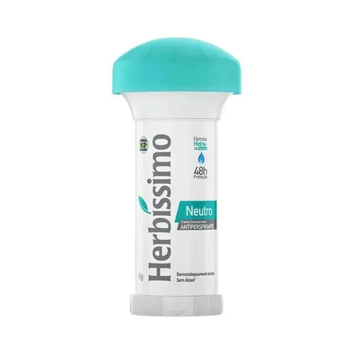 Desodorante Antitranspirante Creme Twist Herbíssimo Neutro 45g