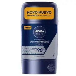 Desodorante Nivea Stick Clinical Men Derma Proteção Gel 54Gr