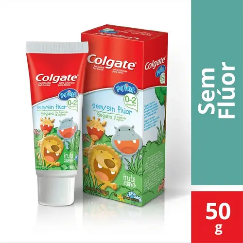 Creme Dental Colgate Total Kids s/ Flúor 50g