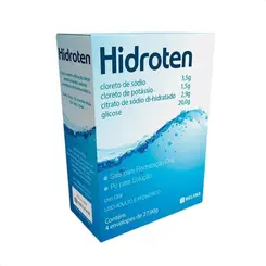 Sais para Reidratação Oral Hidroten em Pó com 4 Envelopes