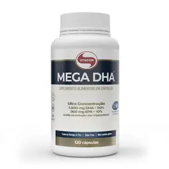 Mega Dha 1000mg 120 Cápsulas