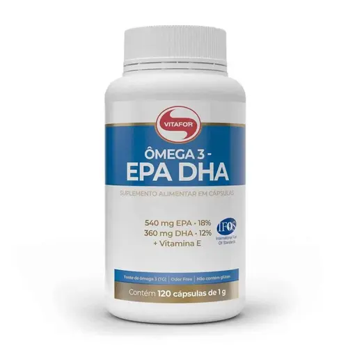Ômega 3 Epa E Dha 1000Mg 120 Cápsulas Vitafor