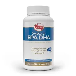 Ômega 3 Epa E Dha 1000Mg 120 Cápsulas Vitafor